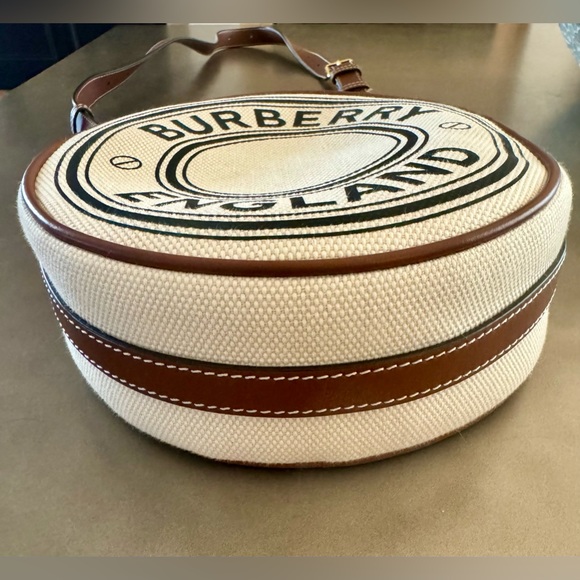 Burberry Louise Logo Canvas Crossbody Bag - Picture 2 of 7